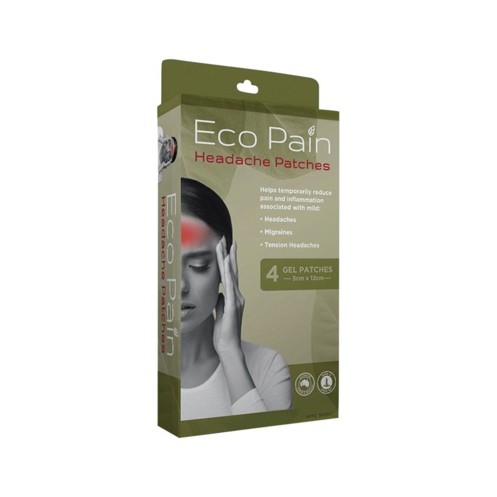 Byron Naturals Eco Pain Headache Gel Patches