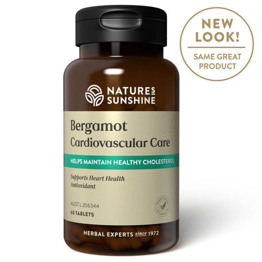 Nature's Sunshine Bergamot Cardiovascular Care 60t