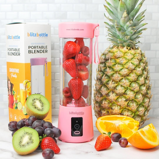 BlitzBottle Portable Blender (w/ Pulse Button)