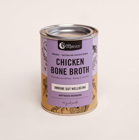 Nutra Organics Chicken Broth - Mushroom 125G
