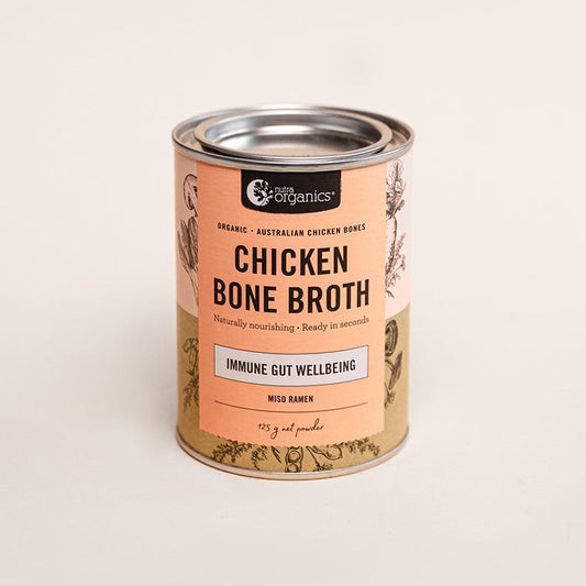 Nutra Organics Chicken Broth - Miso Ramen 125G