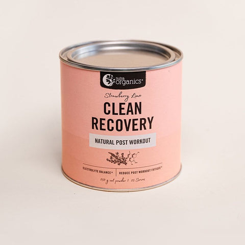 NUTRAORGANICS Clean Recovery Strawberry Lime 250g