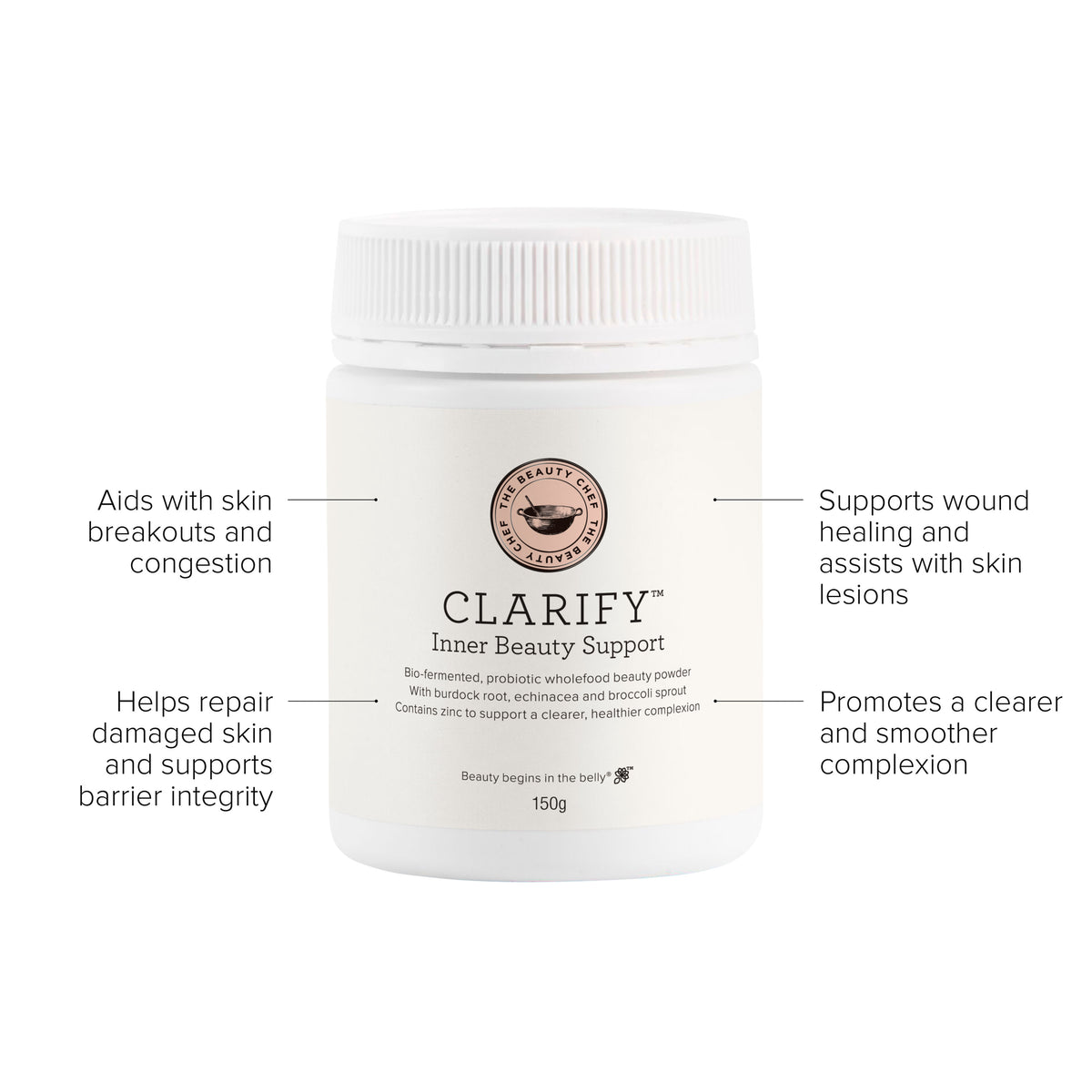 The Beauty Chef CLARIFY Inner Beauty Support 150g