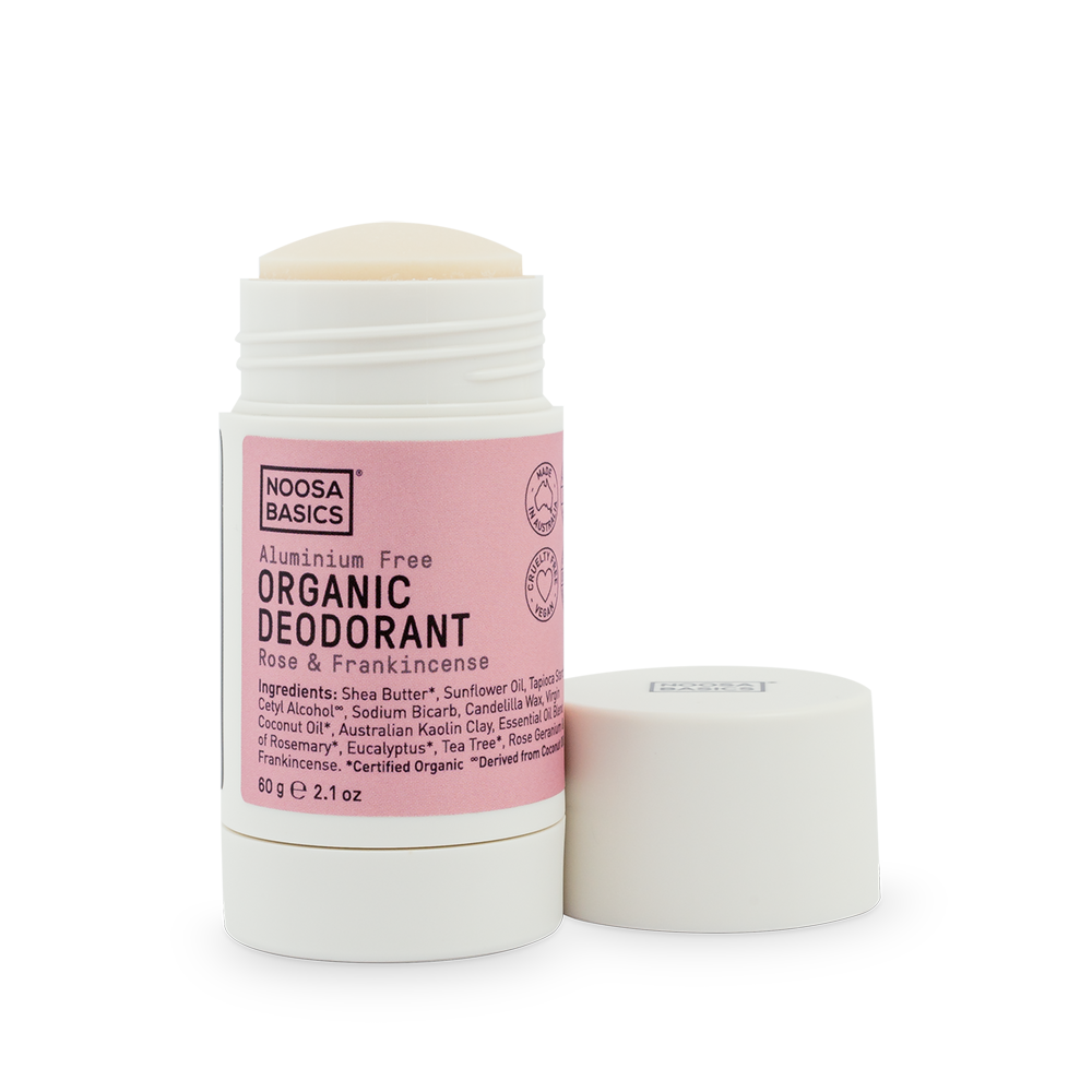 Noosa Basics Deodorant Stick - Rose & Frankincense 60g