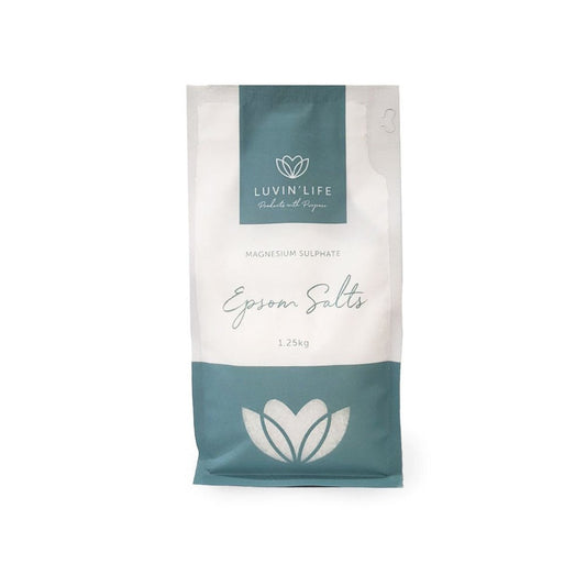 Luvin Life Epsom Salt (Magnesium Sulfate) 1.25kg