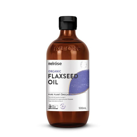 Melrose Flaxseed Oil Organic 500mL