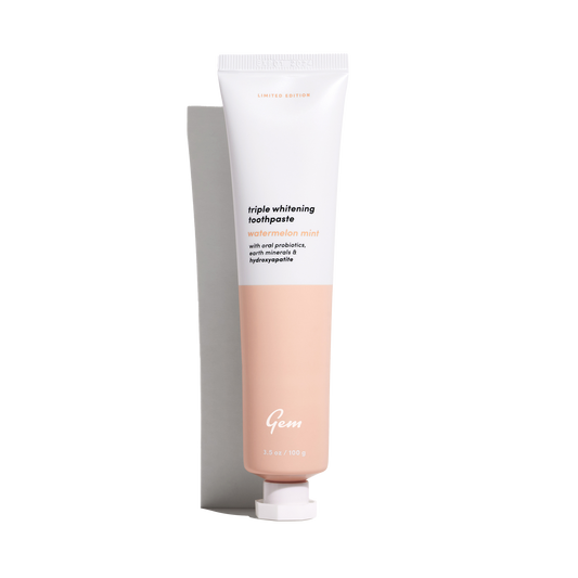 Gem Triple Whitening Toothpaste: Watermelon Mint