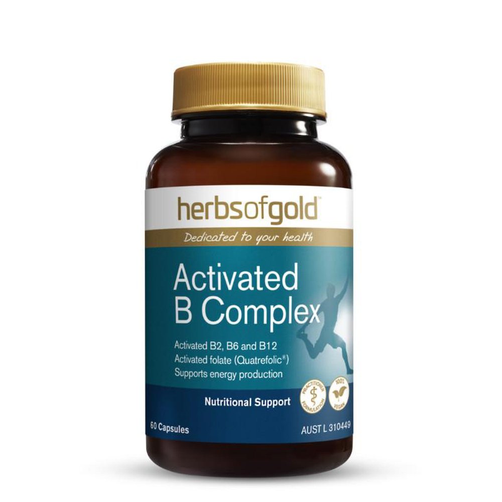 Herbs of Gold Activated B Complex  60vc