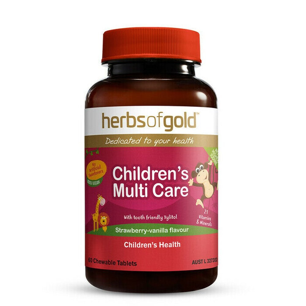 Herbs of Gold Children's Multi Care (chewable) 60t