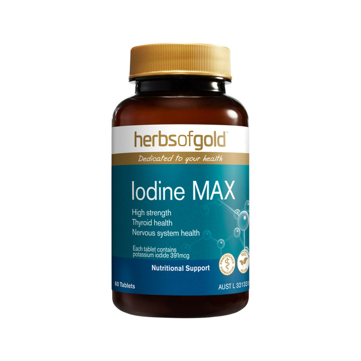 Herbs of Gold Iodine Max 60t