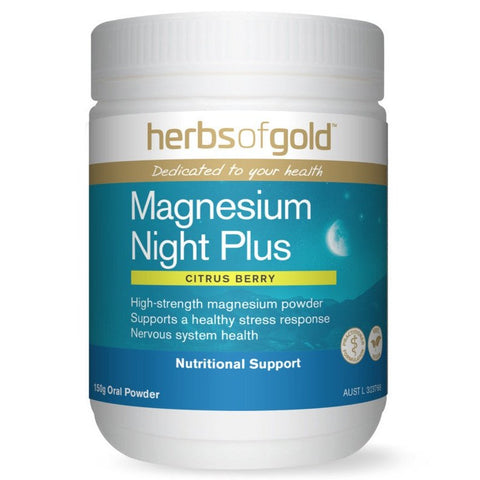 Herbs of Gold Magnesium Night Plus 150g