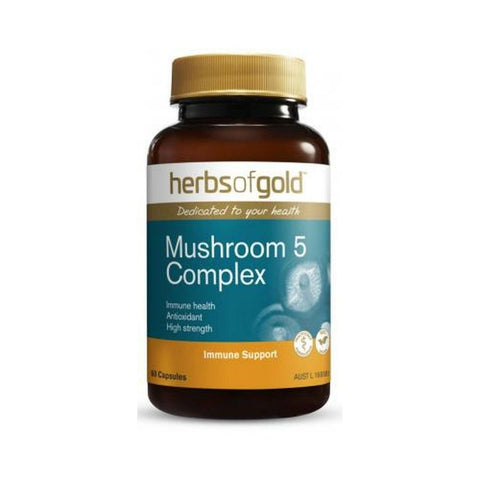 Herbs of Gold Mushroom 5 Complex 60vc