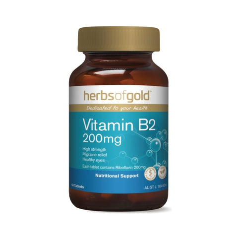 Herbs of Gold Vitamin B2 200MG 60t