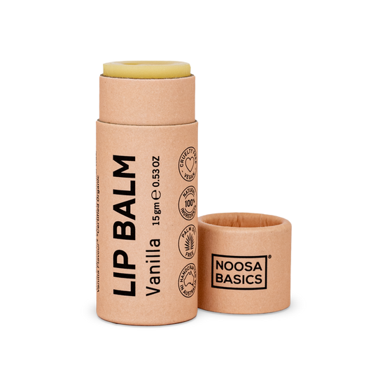 Noosa Basics Organic Lip Balm Vanilla 6g
