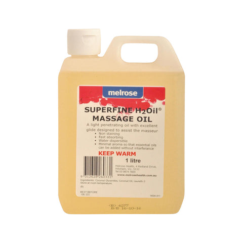 Melrose Massage Oil H2Oil Superfine1L