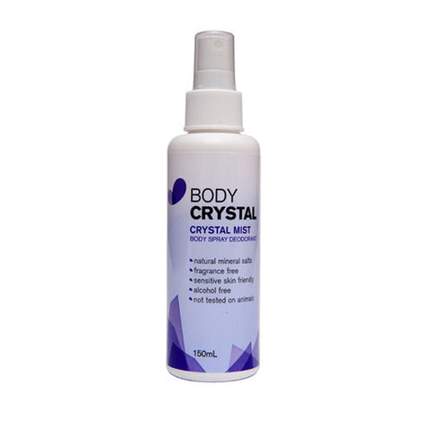 Body Crystal Fragrance Free Mist Spray 150mL