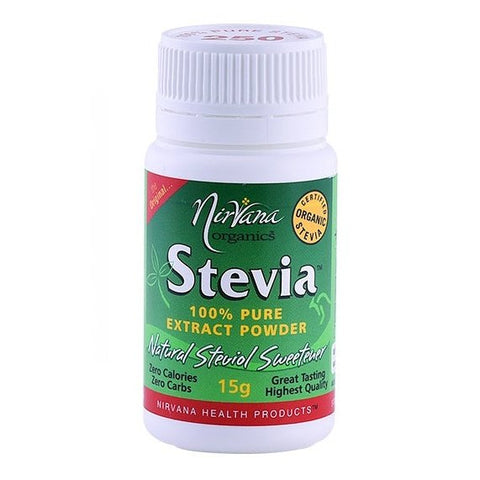 Nirvana Stevia Pure Extract Powder Organic 15g