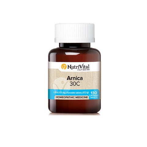 NUTRIVITAL Homeopathic Arnica 30c 130T