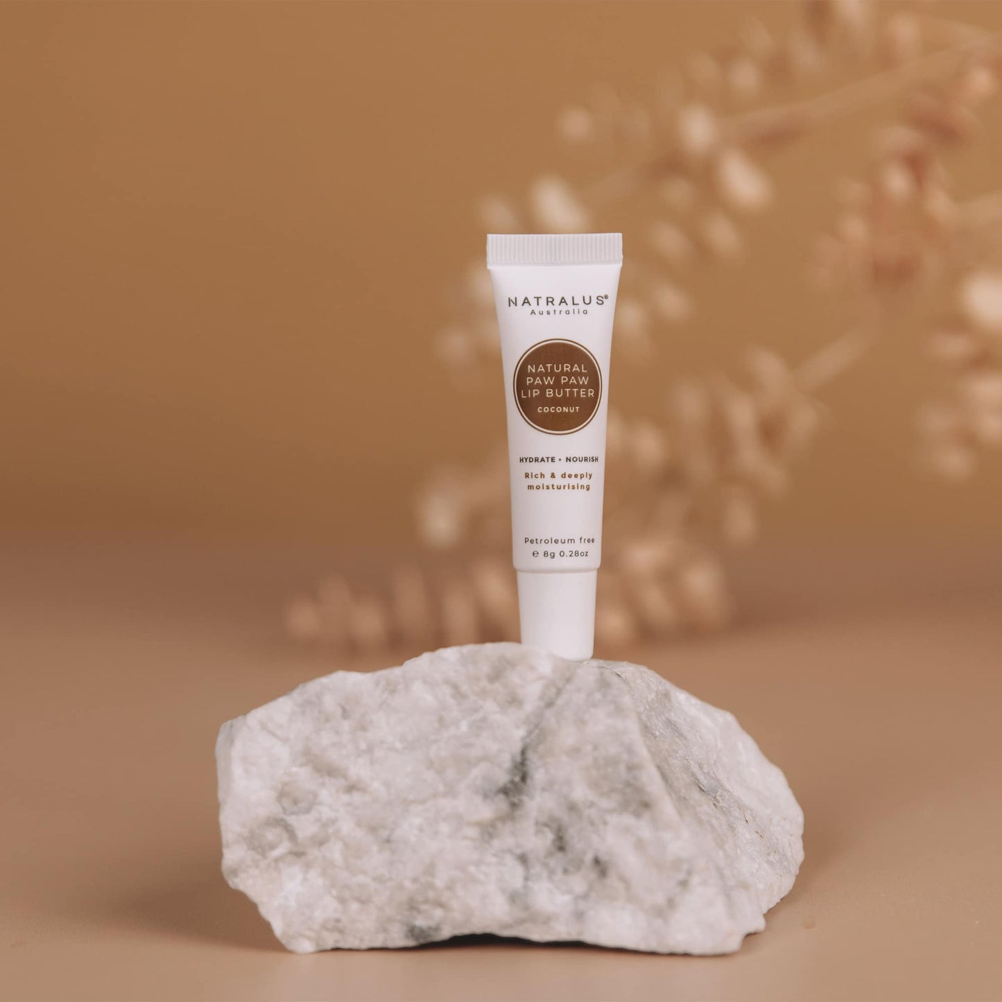 Natralus Natural Paw Paw Lip Butter Coconut 8g