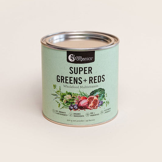 Nutra Organics Super Greens + Reds 300g