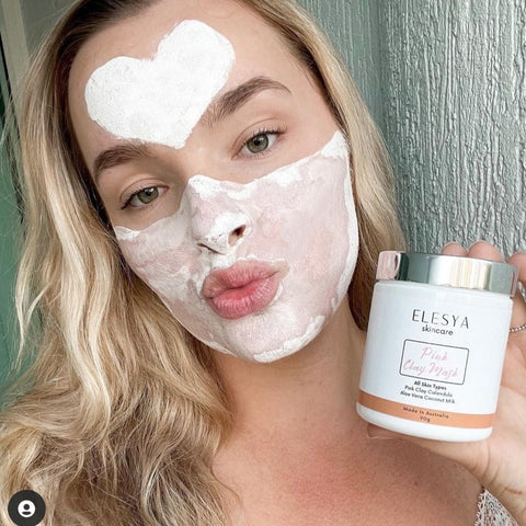Elesya Pink Clay Mask 90g