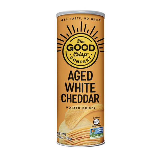 The Good Crisp Company Potato Crisps Aged White Cheese 160g