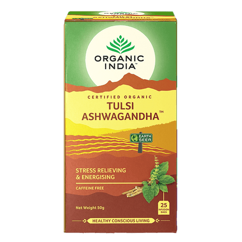 Organic India Tulsi Ashwaghanda 25 tea bags