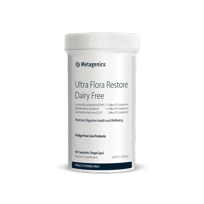 Metagenics Ultra Flora Restore Dairy Free 60c