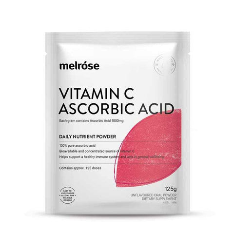 Melrose Vitamin C Ascorbic Acid 125g