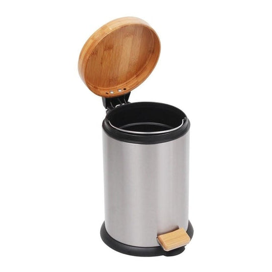 White Magic Eco Basics Bamboo Rubbish Bin 3L