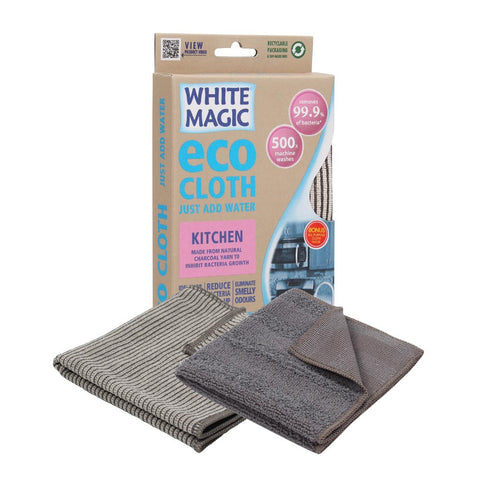 White Magic Eco Micro Fibre Cloth Kitchen 1Pk