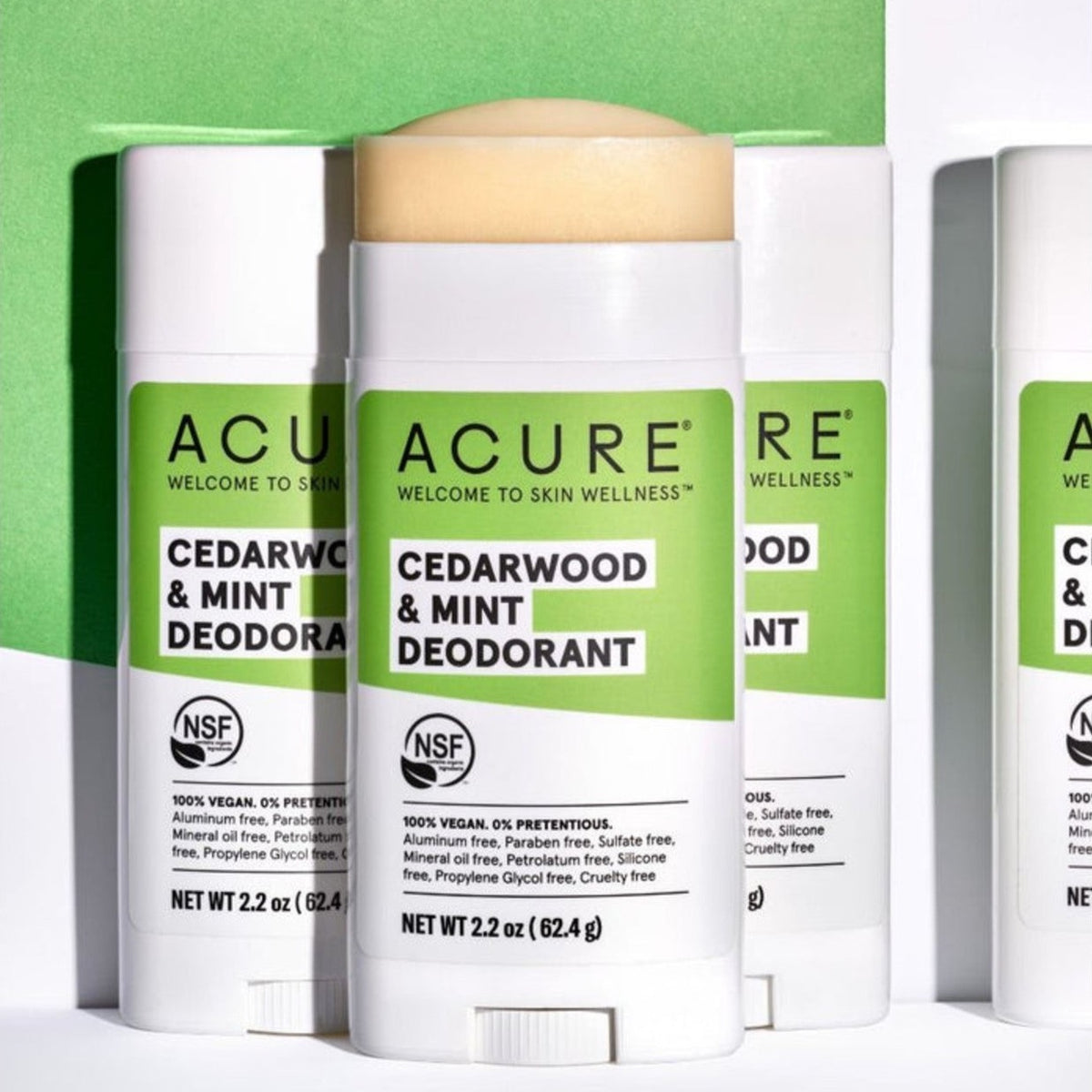 ACURE Deodorant - Cedarwood & Mint 63g