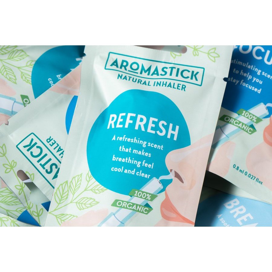 AromaStick Refresh Nasal Inhaler Single 0.8ml