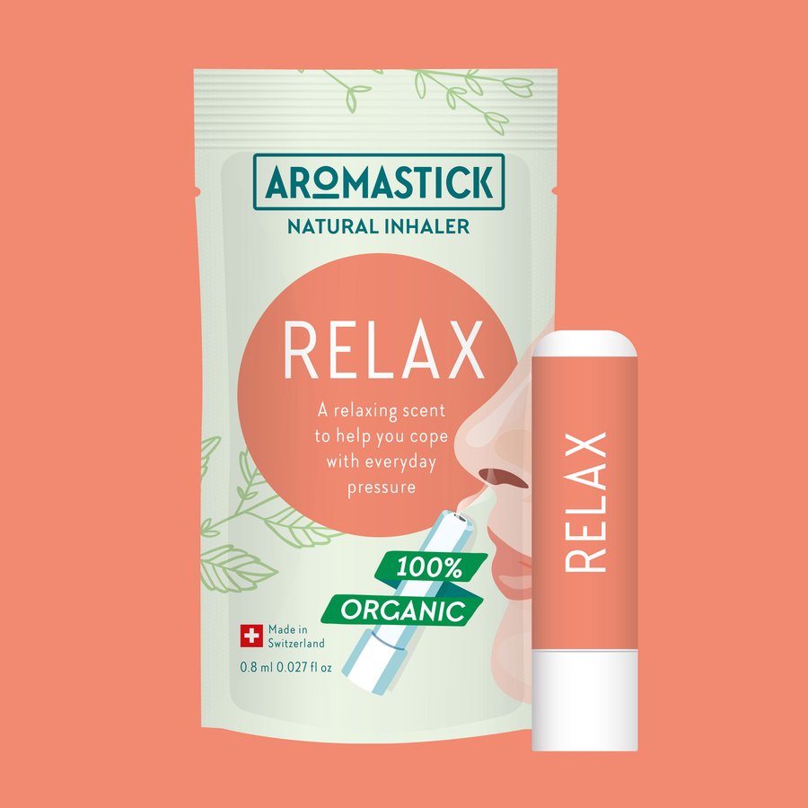 AromaStick Relax Nasal Inhaler Single 0.8ml