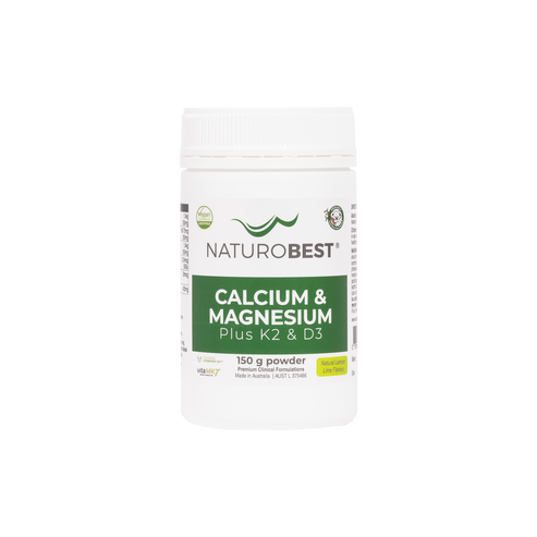 NATUROBEST Calcium & Magnesium plus K2 & D3 150g