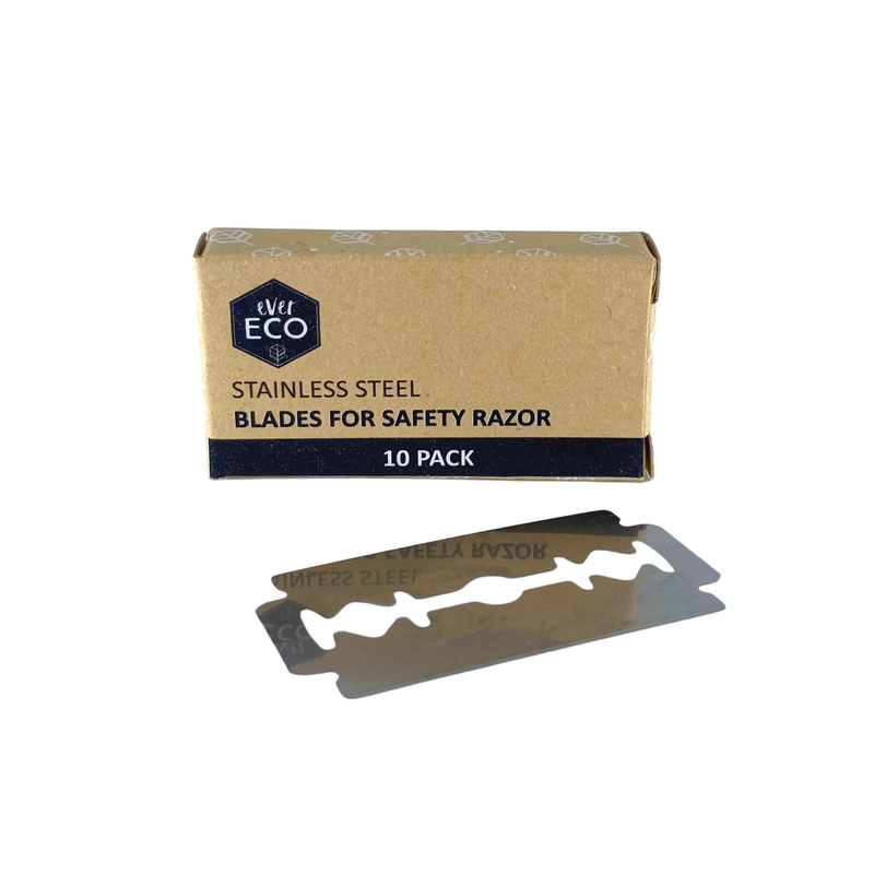 EVER ECO Safety Razor Stainless Steel Blades Refill Pack