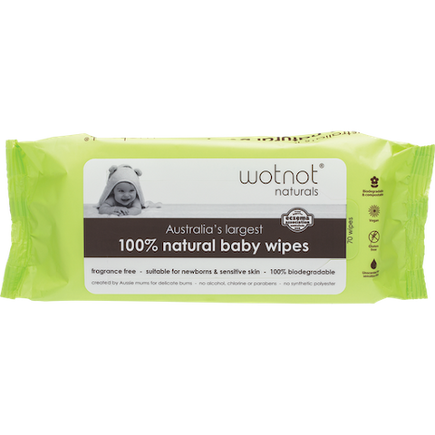 WOTNOT Baby Wipes Alcohol Free