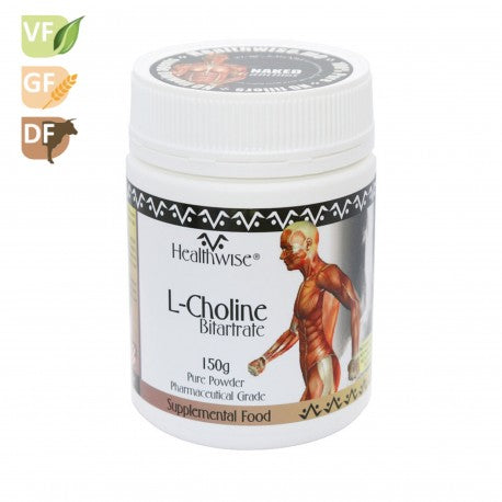 HealthWise L-Choline Bitartrate 150g