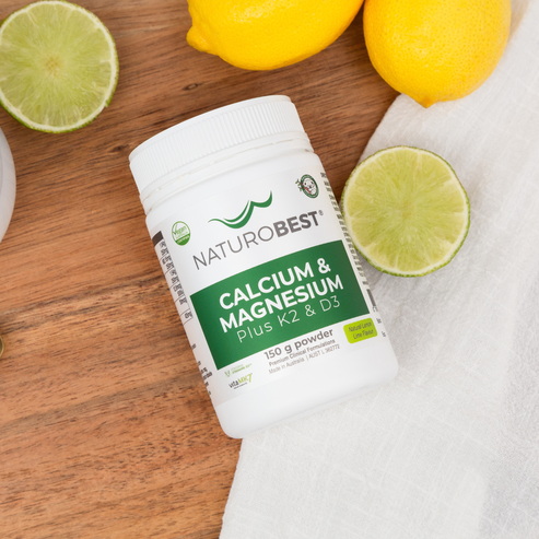NATUROBEST Calcium & Magnesium plus K2 & D3 150g