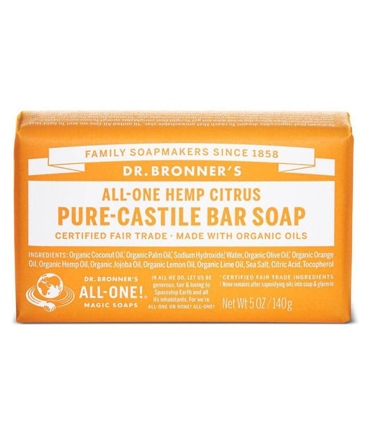 Dr Bonner's Citrus Soap 140g
