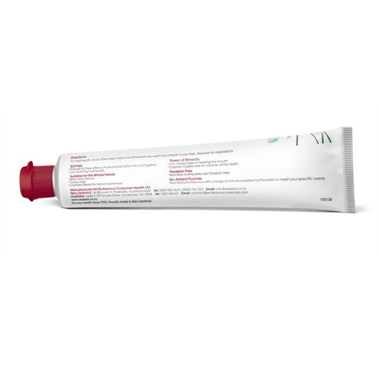 Red Seal Natural SLS Free Toothpaste 110g