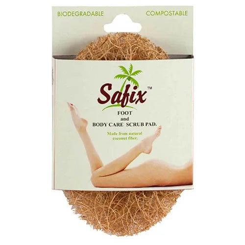 SAFIX Biodegradable Foot & Body Scrub Pad