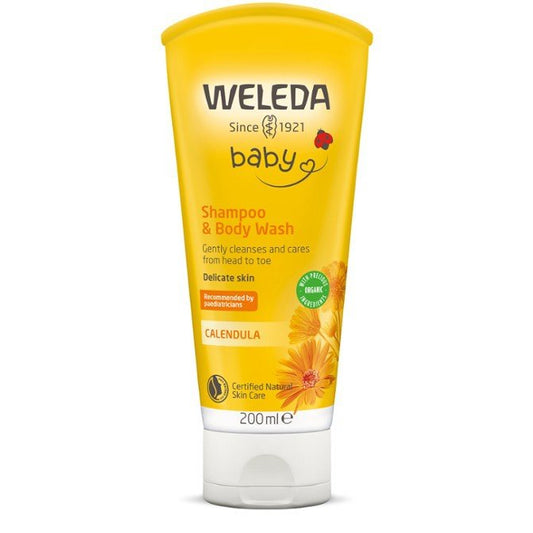 Weleda Calendula Baby Shampoo & Body wash 200ml